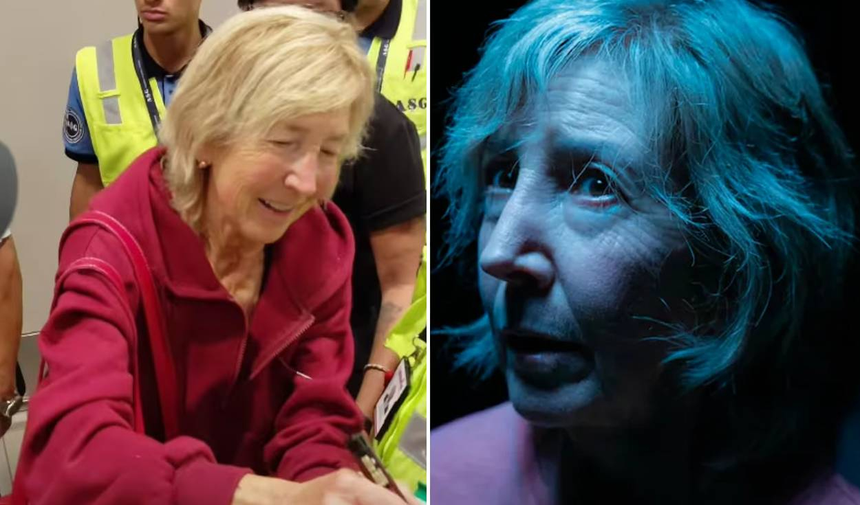 Lin Shaye Arrives in Lima for Insidious 6 Media Tour