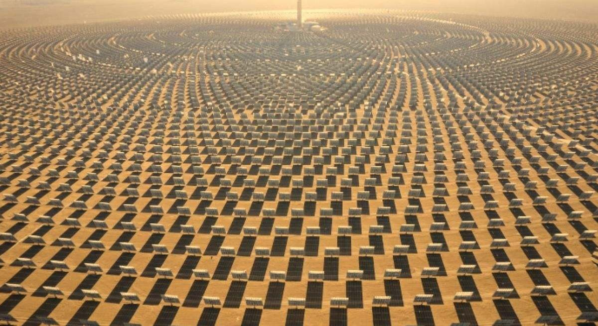 La construcción de la Gran Muralla Solar de China se estima que comience en 2026 y se espera que entre en operación comercial en 2027. Foto: ORDC