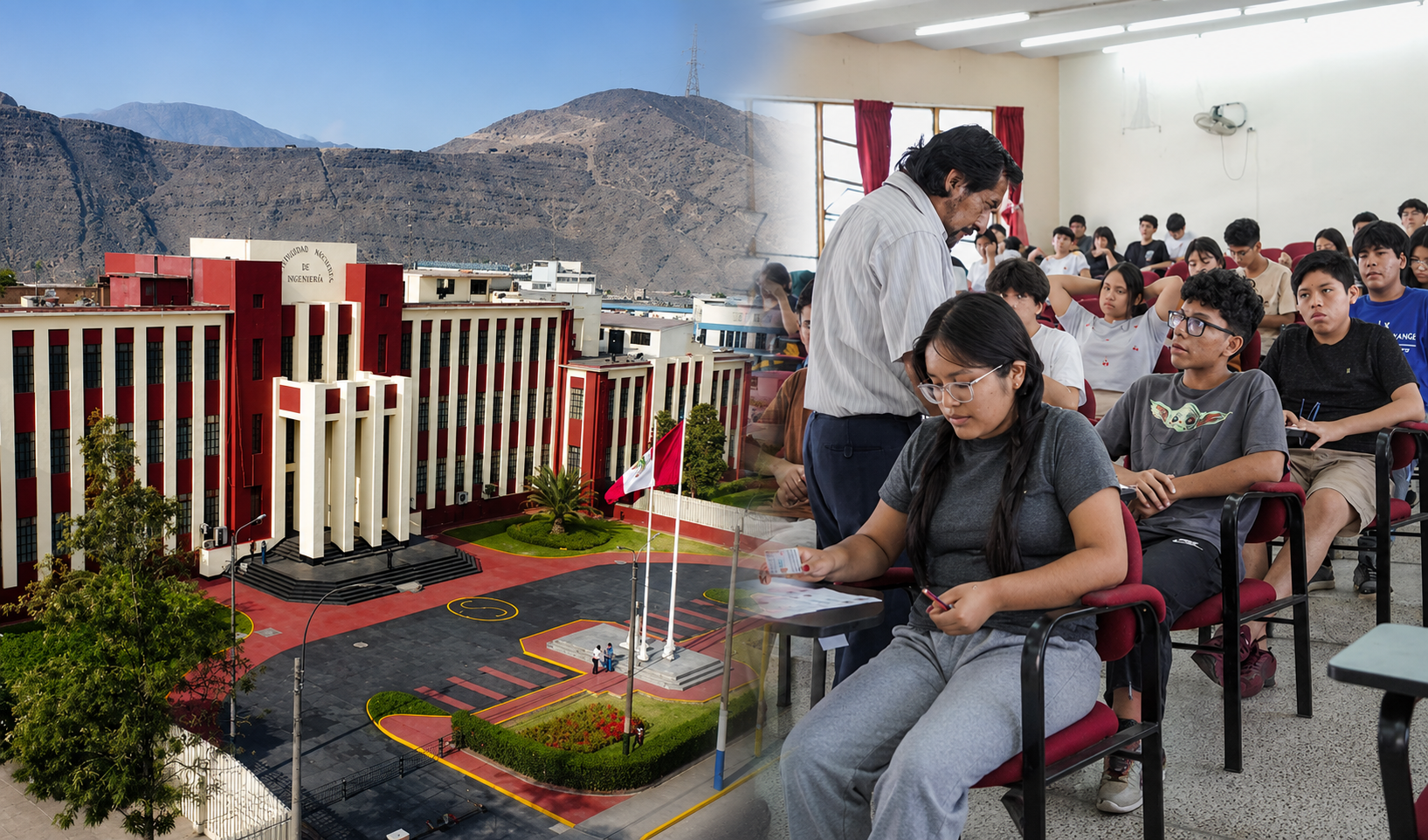 Peru's National University of Engineering Begins 2026-II Admission Exam