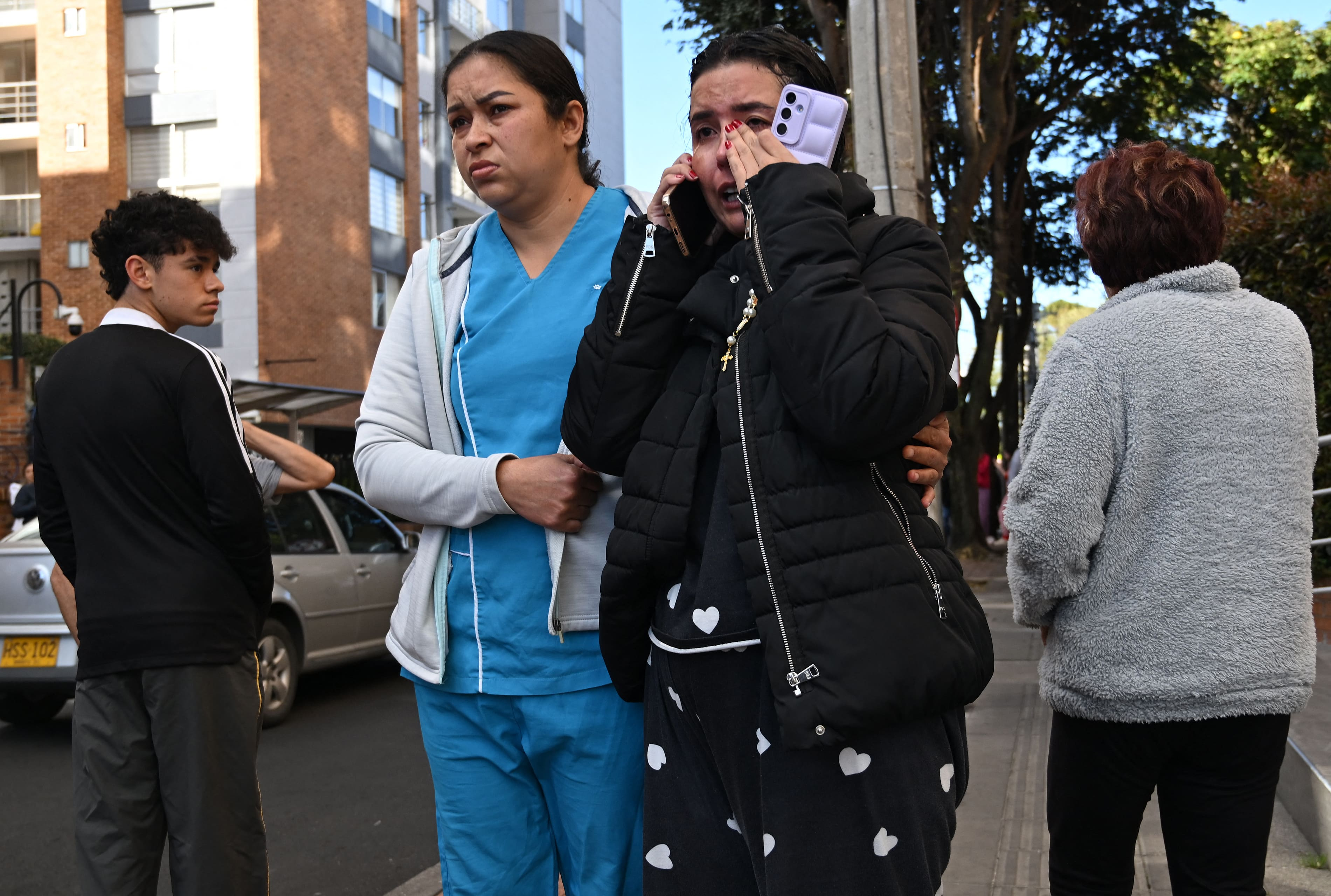 Autoridades reportaron que no hay luz en Pereira. Foto: AFP