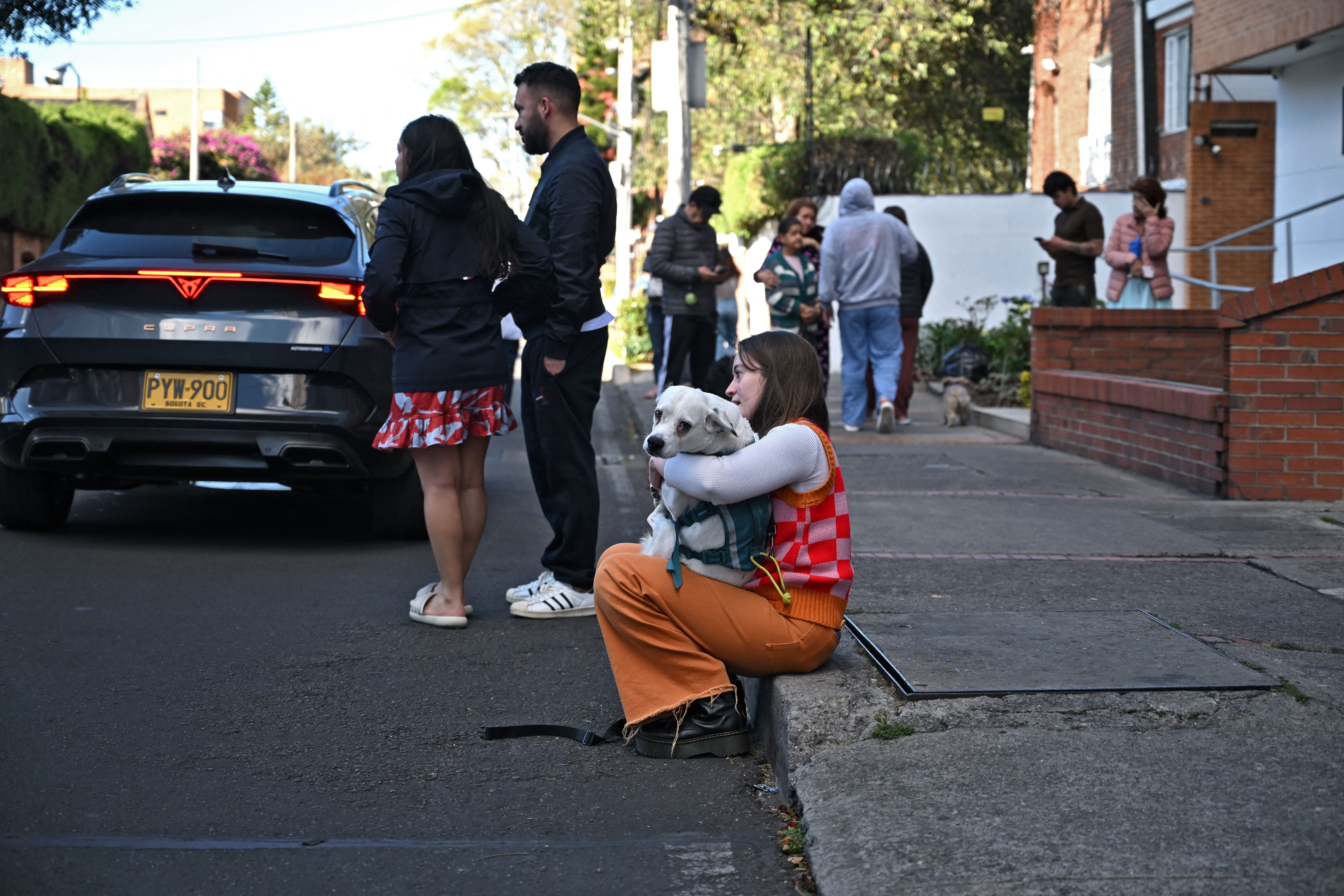 Medios locales muestran casas caídas en ciudades como Pereira y Manizales, en la región turística del Eje Cafetero. Foto: AFP