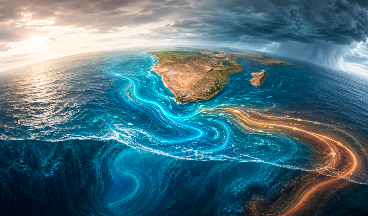 Agulhas Current's Link to AMOC More Complex Than Thought