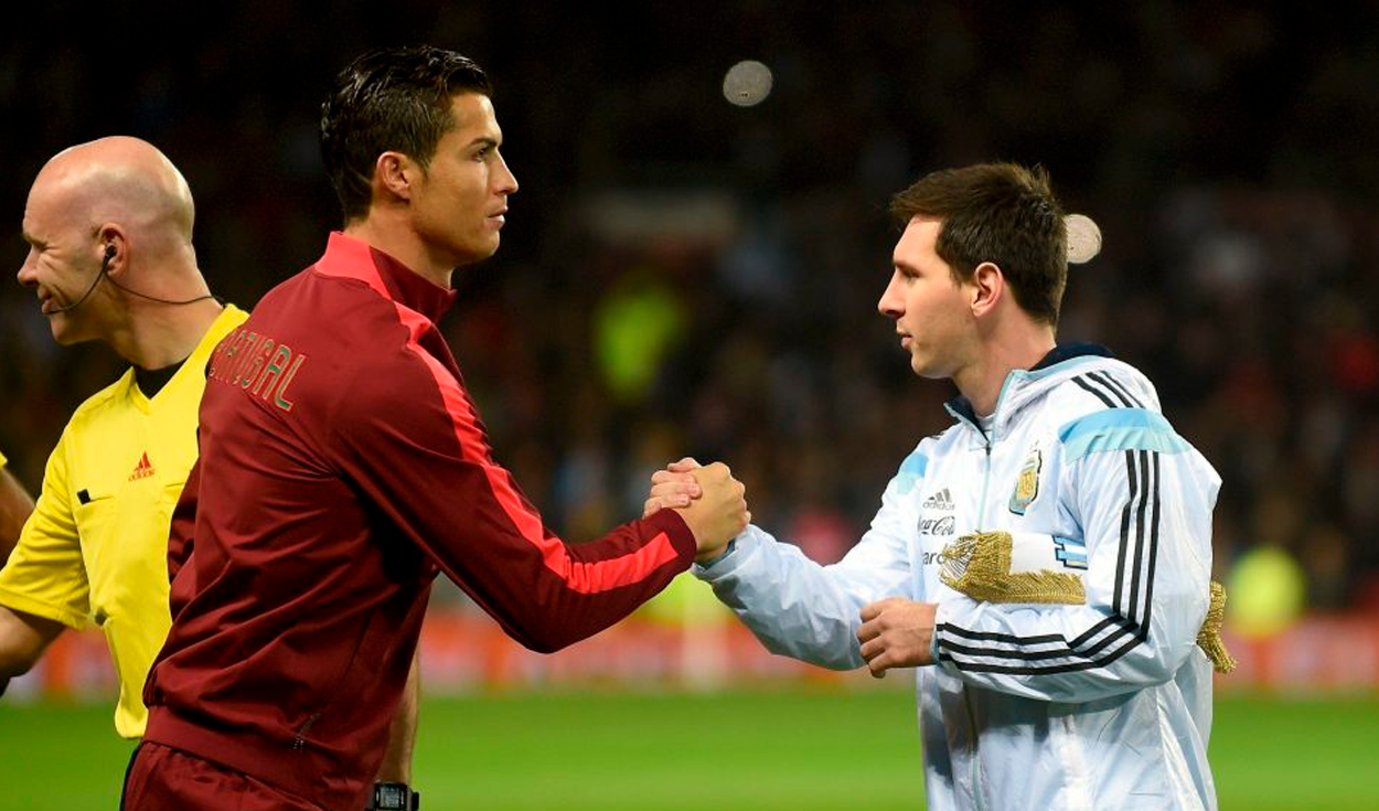 Cristiano Ronaldo envía mensaje conmovedor a Messi tras la pérdida de su padre: "Un fuerte abrazo para ti"