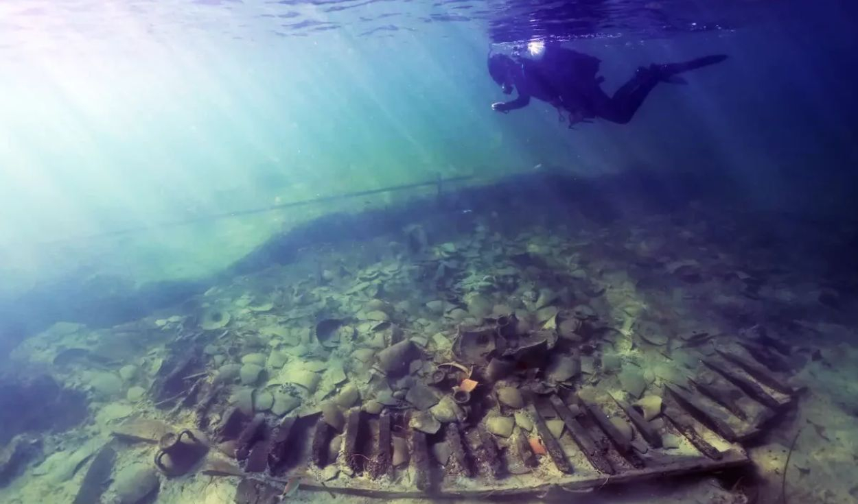 Una reliquia de hace 2.100 años sale a la luz en el Mediterráneo y revela el misterioso cargamento de un antiguo barco romano