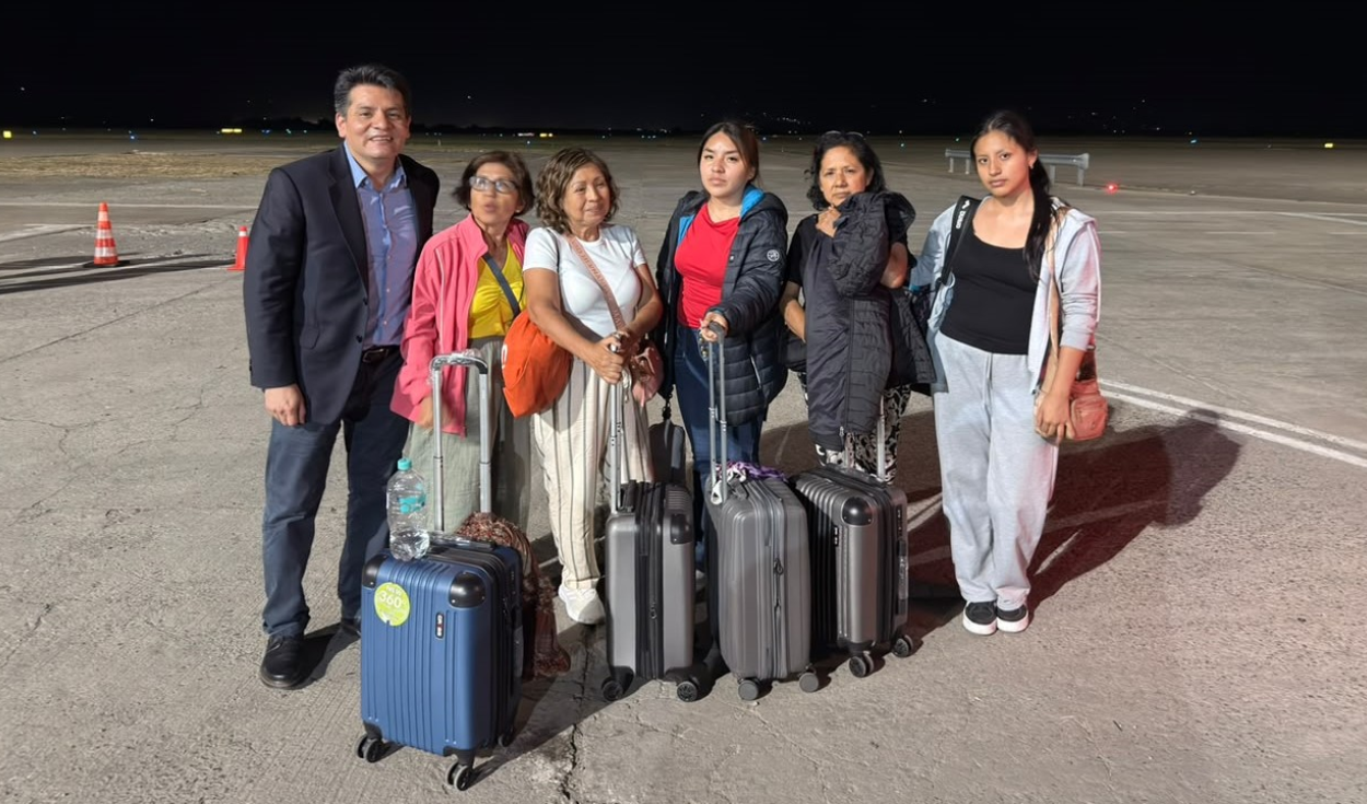 Colombian earthquake: Five Peruvians repatriated after losing accommodation