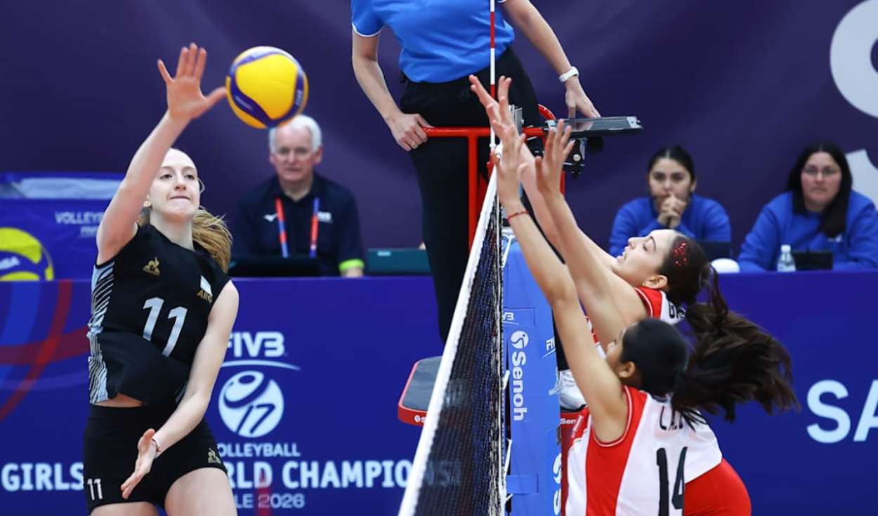 Peru Loses 3-2 to Argentina in U17 Volleyball World Cup