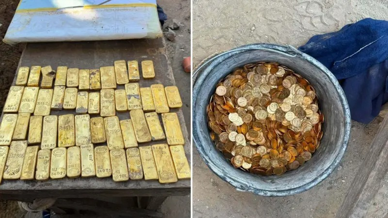 El descubrimiento se produjo mientras los trabajadores realizaban perforaciones en un sótano.