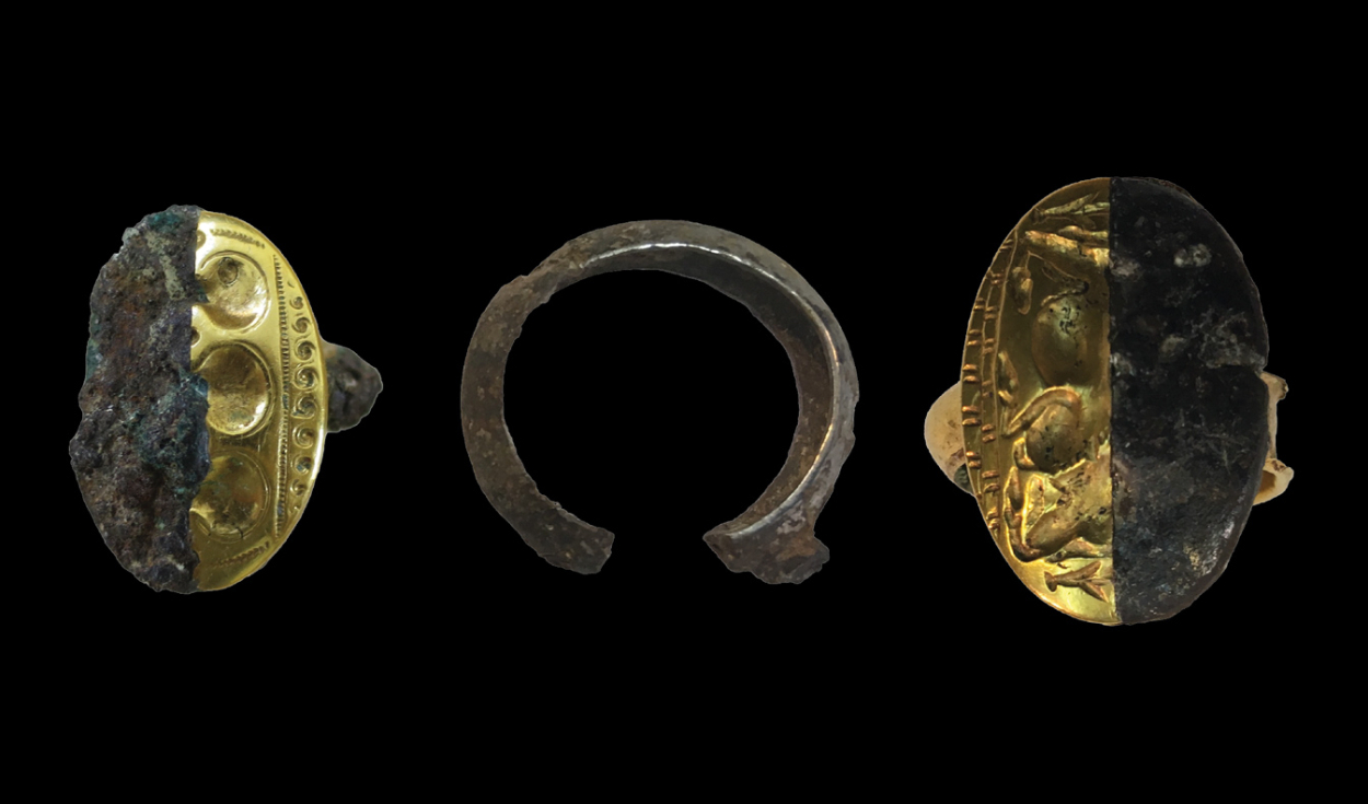 Ancient Greek Elite Rings Forged From Meteoric Iron