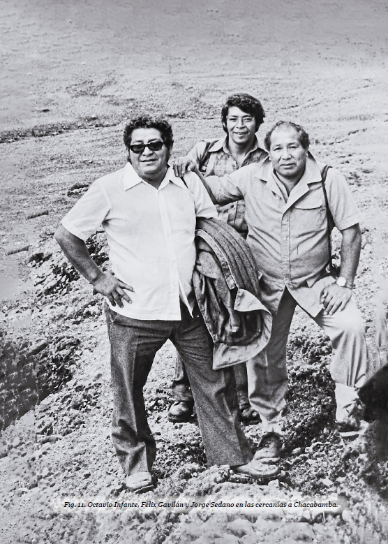 Octavio Infante, Félix Gavilán y Jorge Sedano. FOTO: CI.