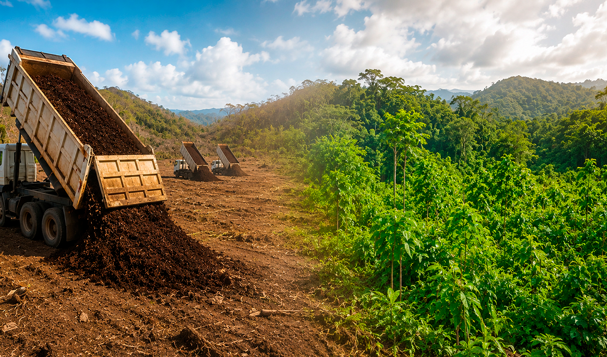 Coffee Pulp Restores Degraded Soil in Costa Rica Test