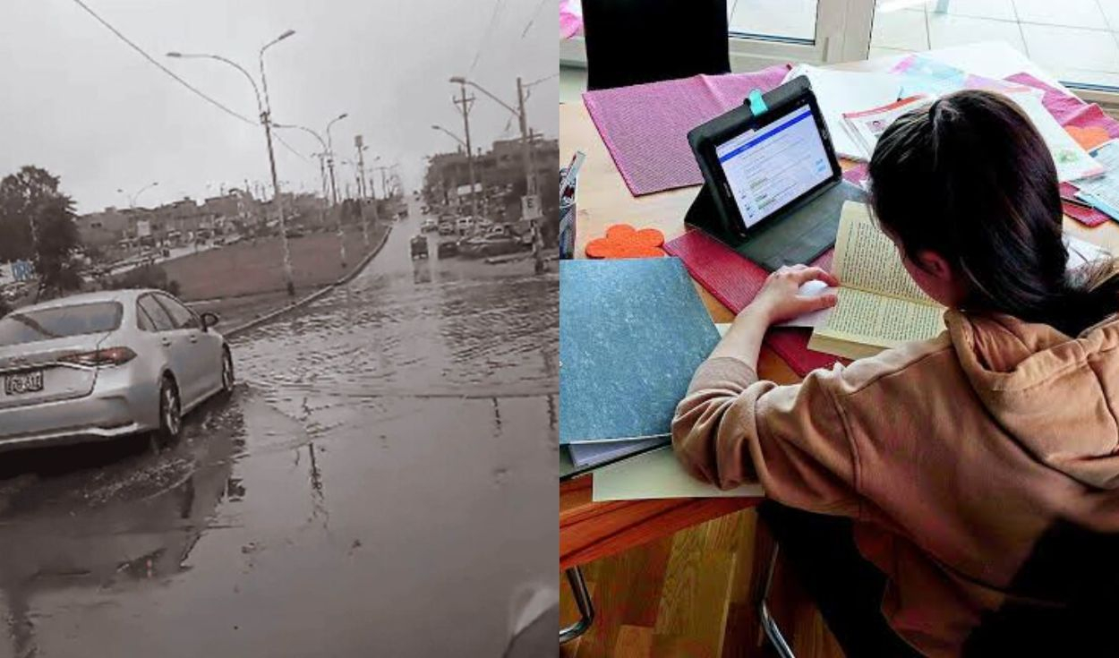 ¡ATENCIÓN, padres! SUSPENDEN CLASES presenciales este lunes en estos colegios por INTENSAS LLUVIAS