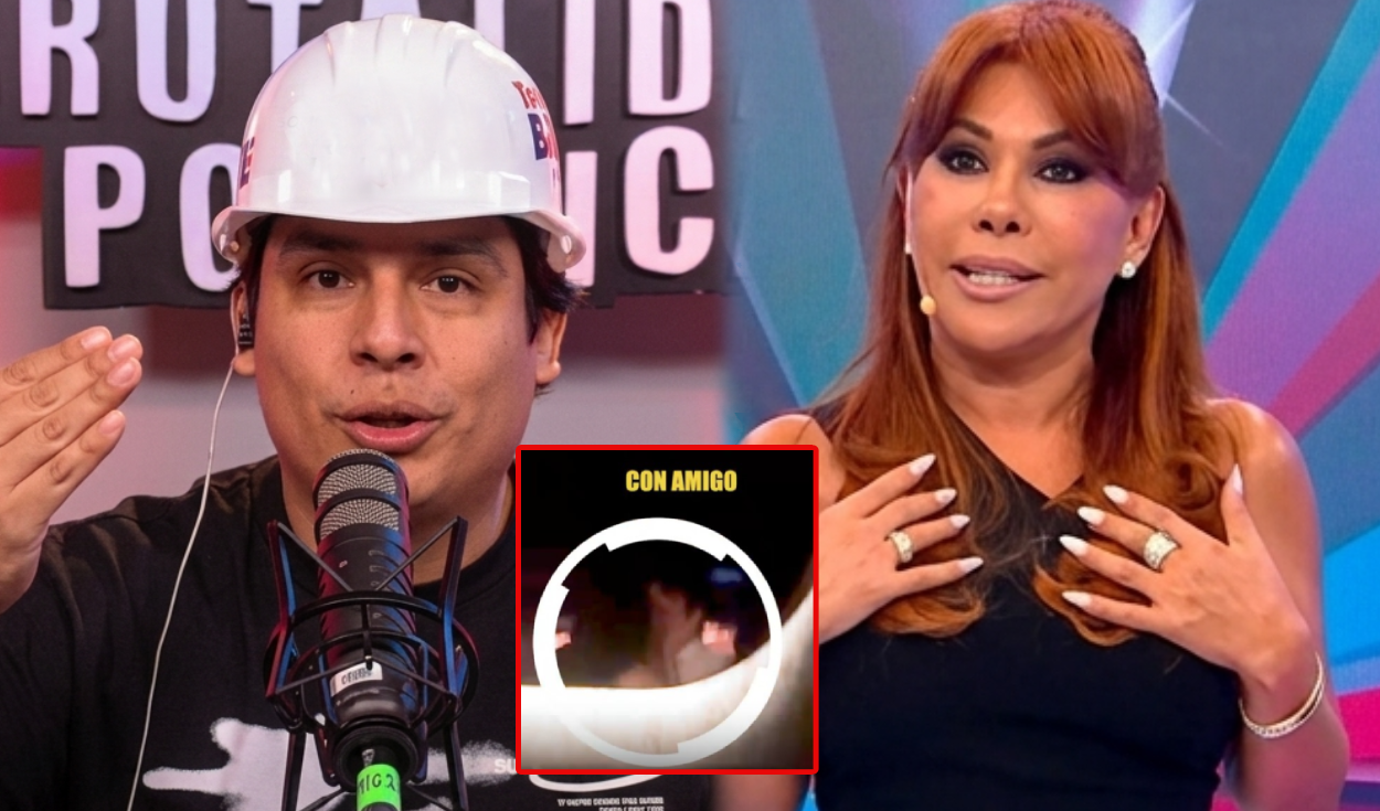 Curwen cuestiona intenciones de Magaly Medina de exponer ampay de su novia Carla Campos Salazar: "Hay un transfondo político"