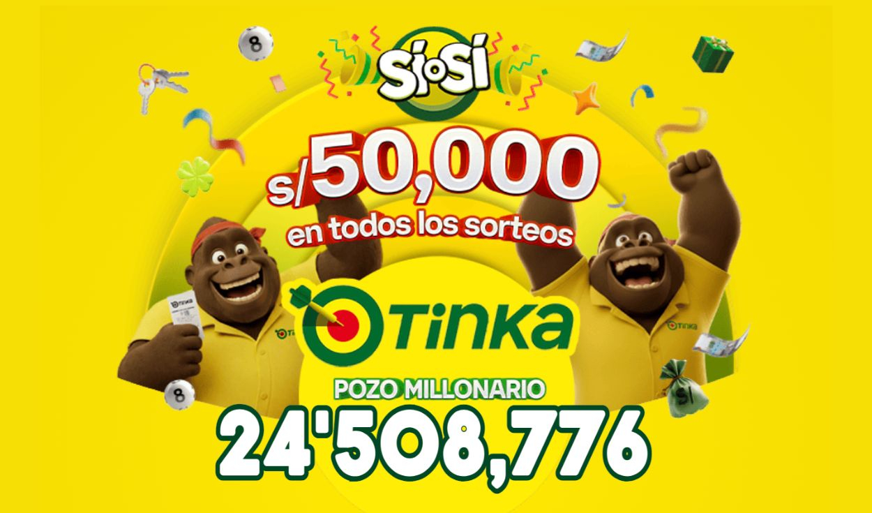 Resultados de La Tinka del miércoles 19 de agosto de 2026: números ganadores, Sí o Sí, Boliyapa y nuevo pozo