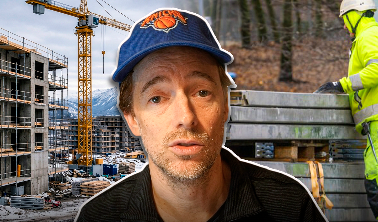 Un albañil español revela cómo es trabajar en construcción en Noruega: sueldos de hasta 6.200 euros y 9 días de descanso
