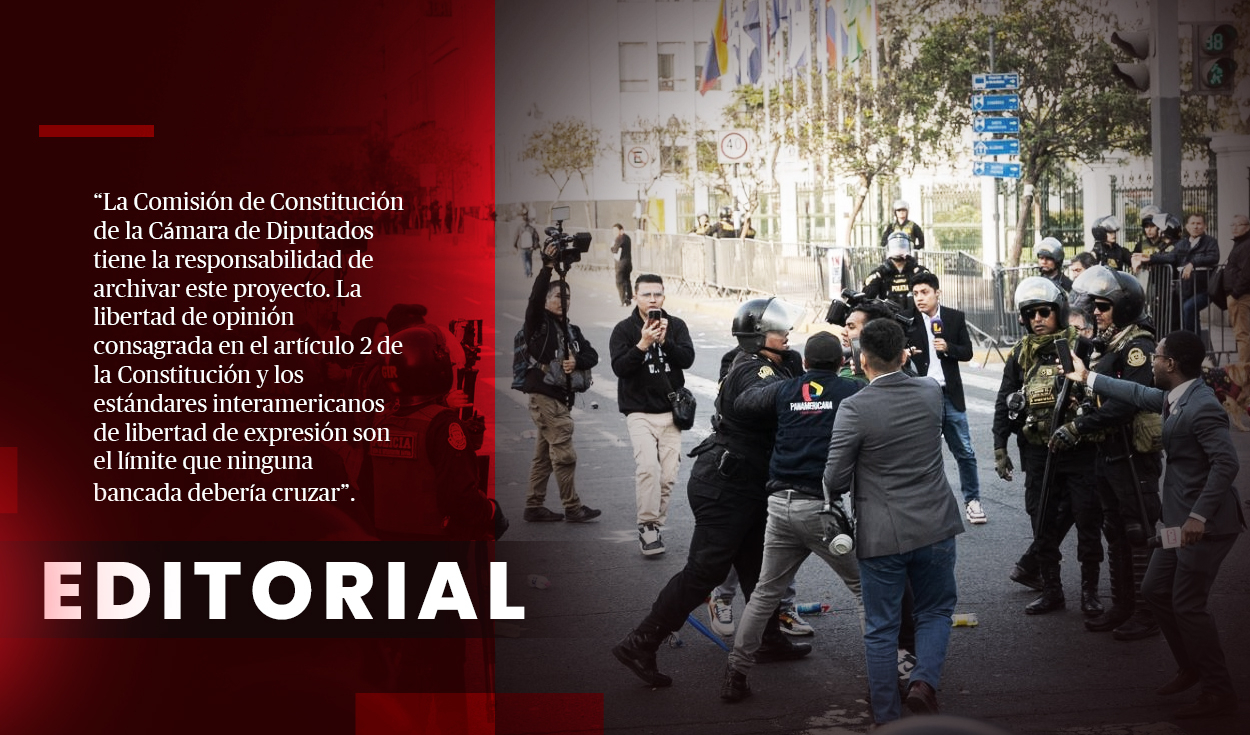 Renovación Popular intenta criminalizar la libertad de opinión