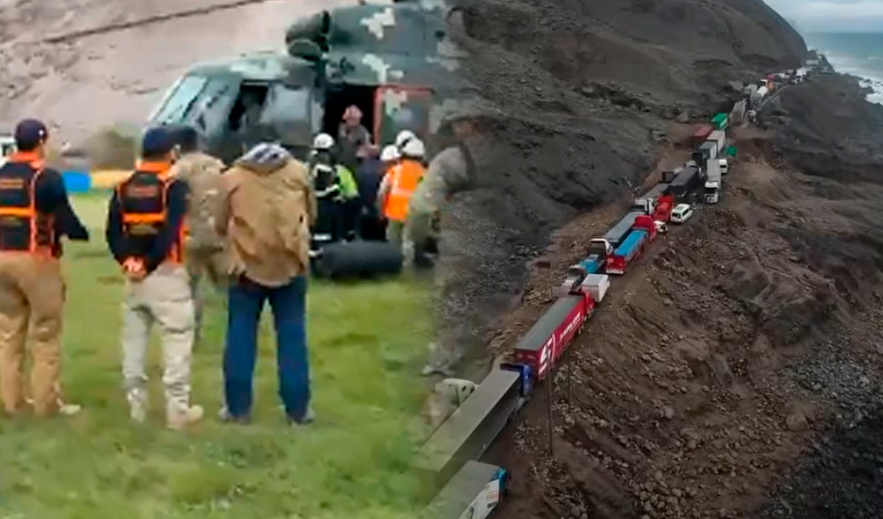 Panamericana Sur: Gobierno activa puente aéreo para evacuar a personas varadas en Atico y Ocoña