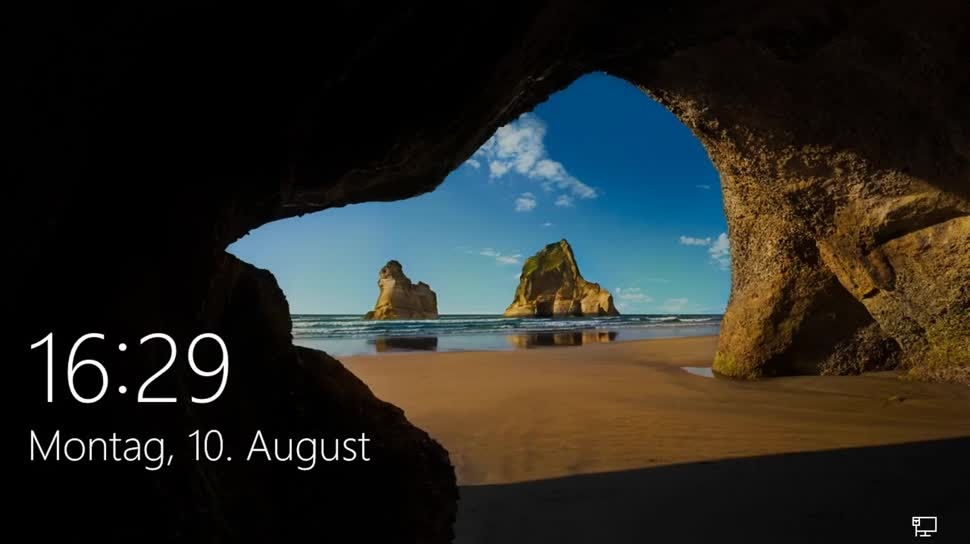 El famoso fondo de pantalla de la playa en Windows 10 corresponde a Wharariki Beach (Playa Wharariki), situada en la costa noroeste de la Isla Sur de Nueva Zelanda. Foto: WinFuture.de