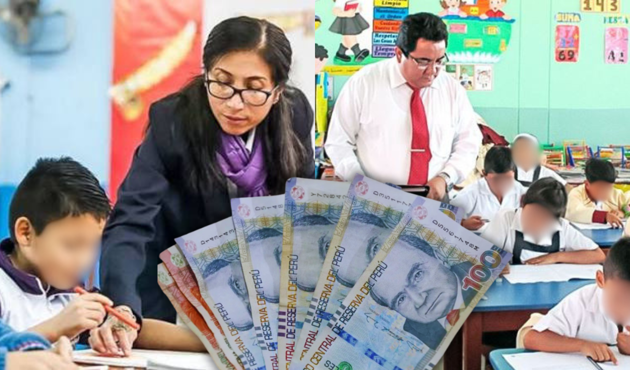 Peru announces S/487 bonus for over 400,000 teachers and auxiliary staff