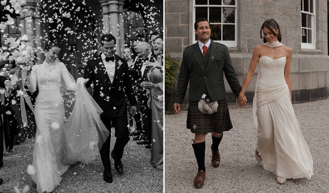 Influencer Carolina Braedt celebra boda de ensueño en un castillo de Escocia con el empresario Javier Millership