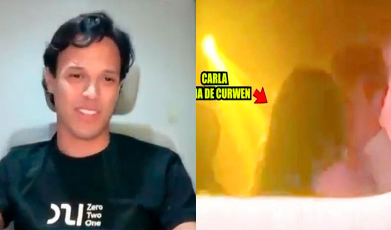 Alonso Grimaldo Says Friend Filmed Kiss With Carla Campos