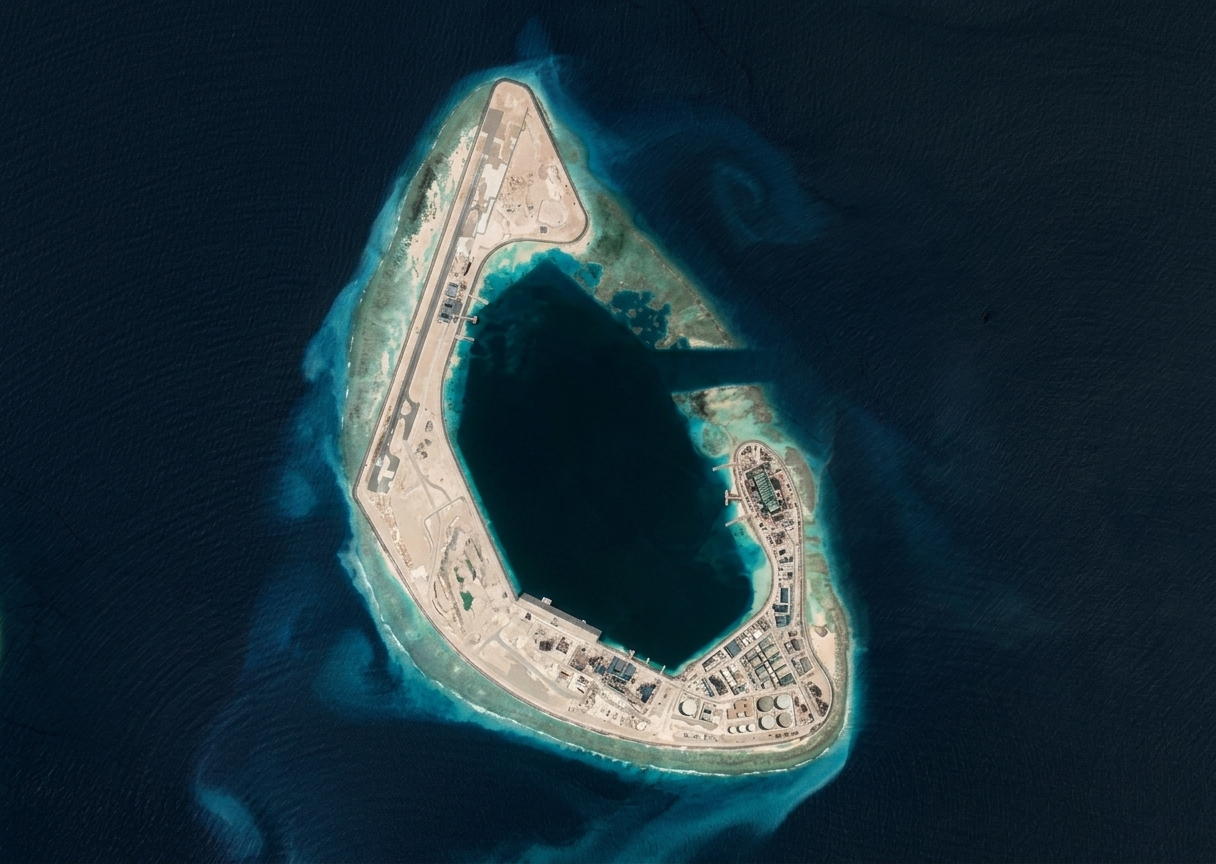 Así se veía el antílope de Arrecife el 11 de agosto de 2026. Foto: Vantor