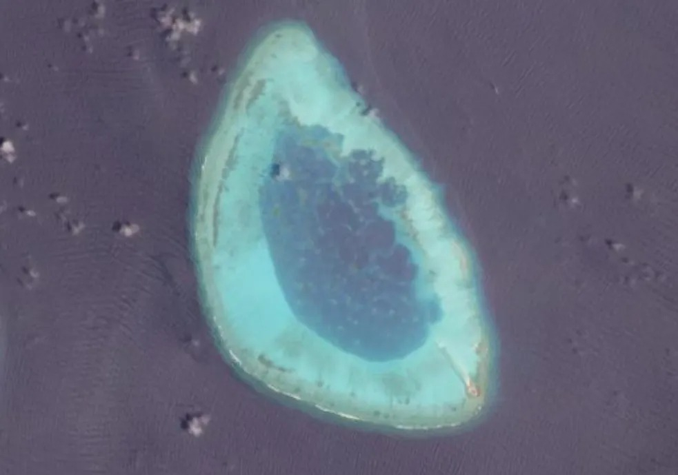 Así se veía el antílope de Arrecife en agosto de 2025. Foto: Planet Labs