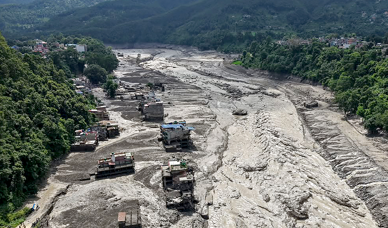 Nepal Flash Floods Leave 98 Dead Along Tibetan Border