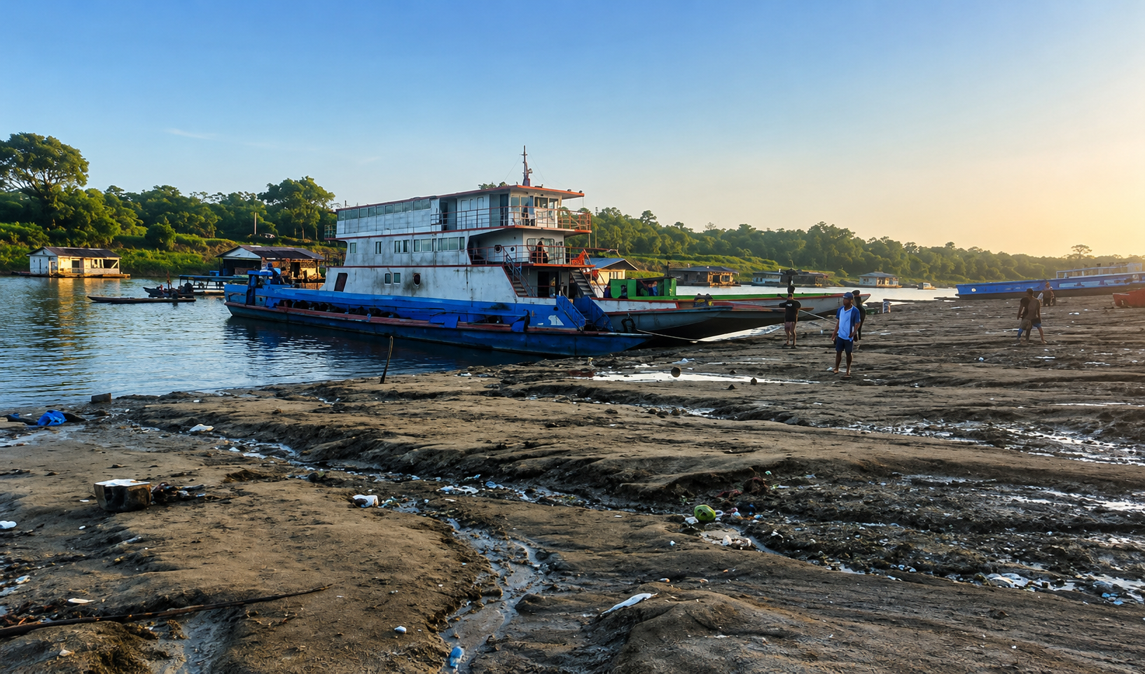 Amazonian Rivers in Loreto to Remain Low Until Mid-September, Warns Senamhi