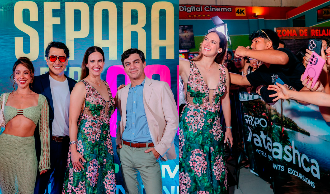 Separada, Pero Nunca Sola Stars Hold Tarapoto Premiere