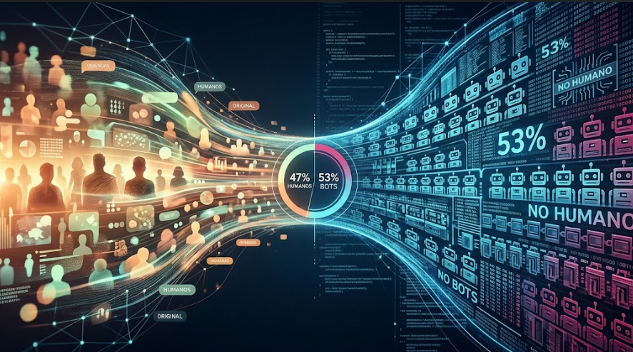 Automated bots drive 53 percent of global internet traffic