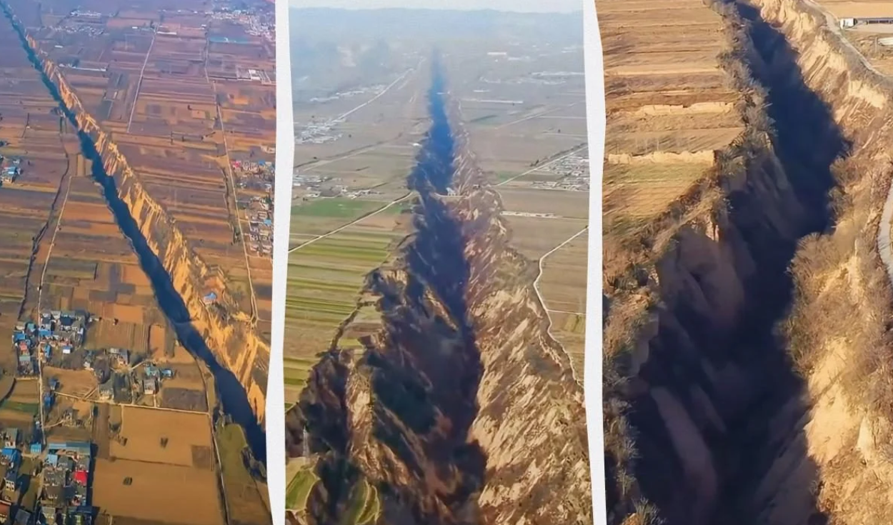 China's Pinglu valley rift is expanding 1.6mm each year