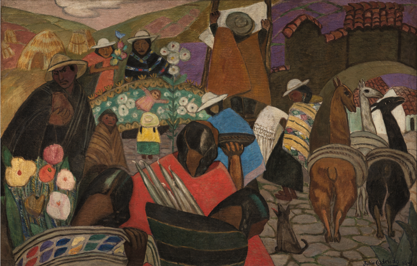 “Fiesta de Huancahuari” (1931). Imagen: Colección particular, Lima.