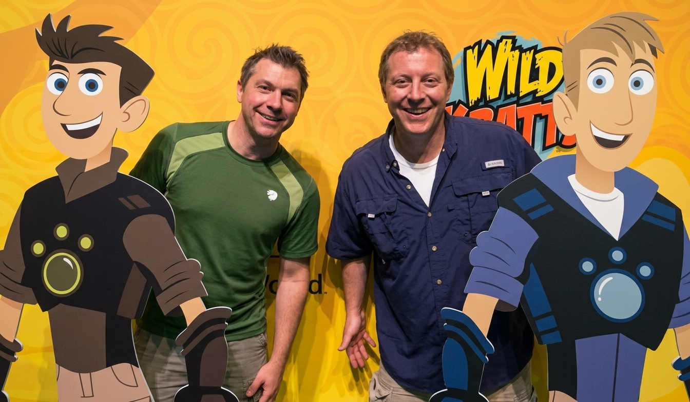 Wild Kratts (conocida como Aventuras con los Kratt en Latinoamérica) el 3 de enero de 2011 en Canadá y Estados Unidos. Foto: CDN