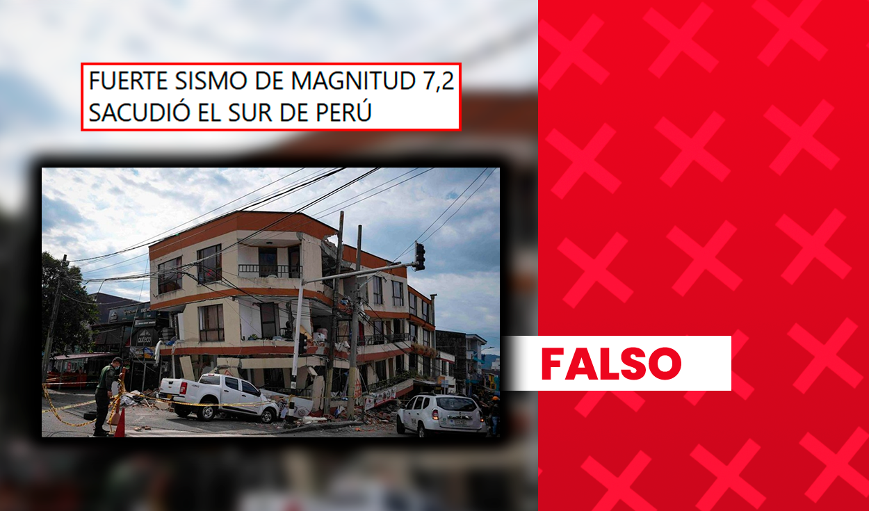 Ayacucho earthquake photo shows damage in Colombia