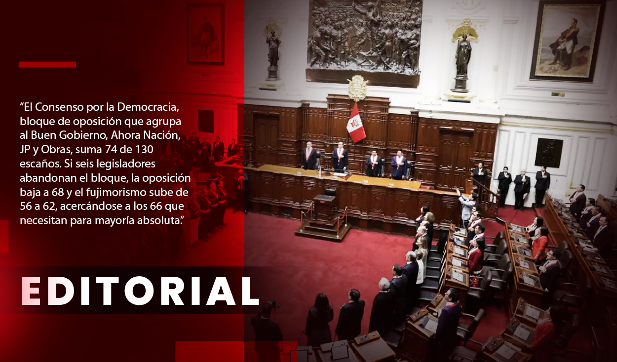 Peru Opposition Bloc Juntos por el Perú Faces Defections