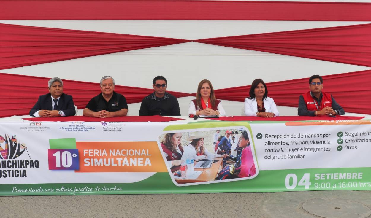 La Libertad Court Holds 10th Justice Fair in El Milagro