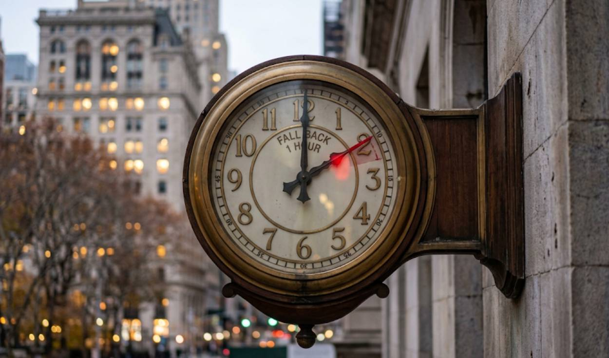 Cambio de hora en EE.UU.: Fecha clave para saber cuando atrasar tu reloj y cuándo finaliza el horario de verano