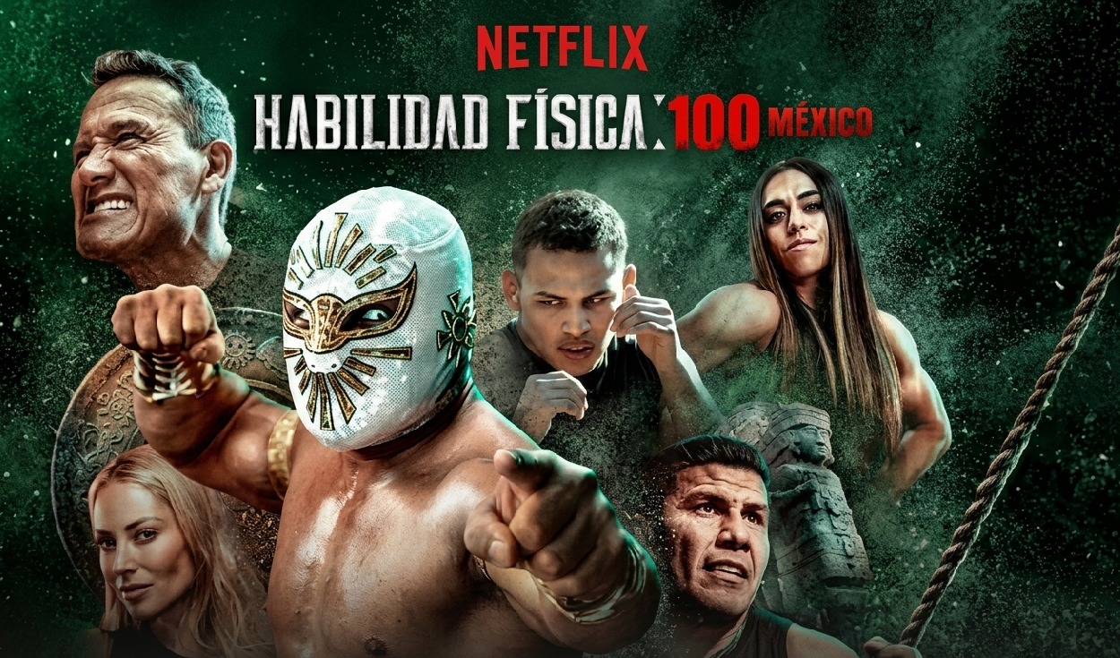'Habilidad física 100: México' en Netflix: participantes, cuándo se estrena y cómo ver el reality
