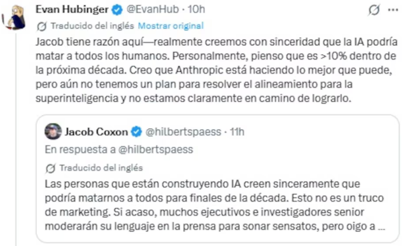 IA asesina IA asesina