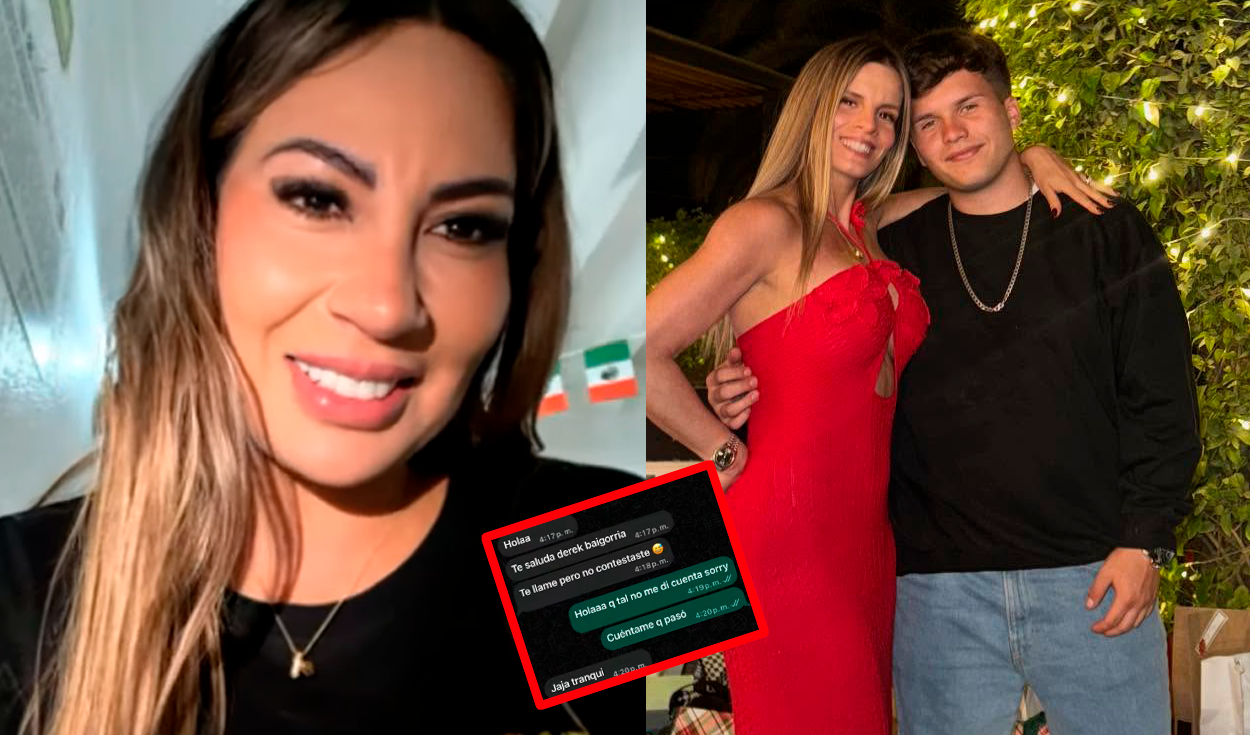 Pamela López Shares Chats With Derek Baigorria