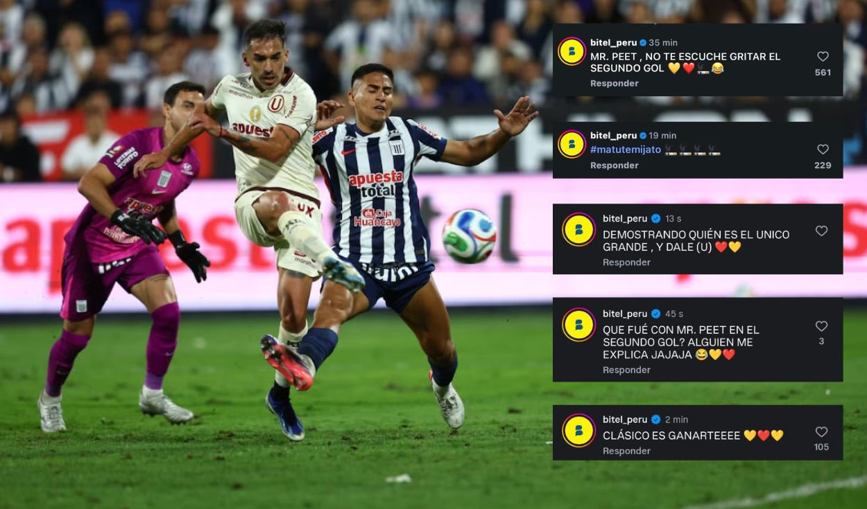 Bitel Mocks Alianza Lima After Universitario Derby Win
