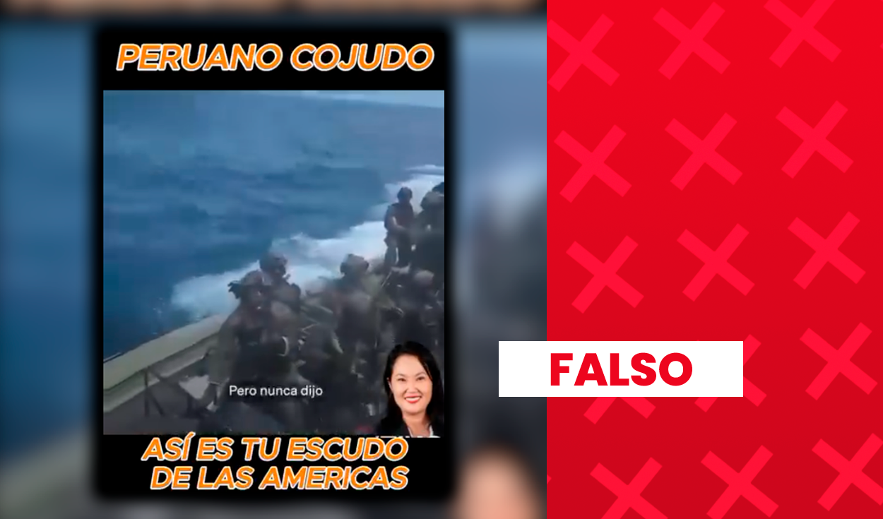 Es falso que este video corresponda a una acción del “Escudo de las Américas”: imágenes son de 2019
