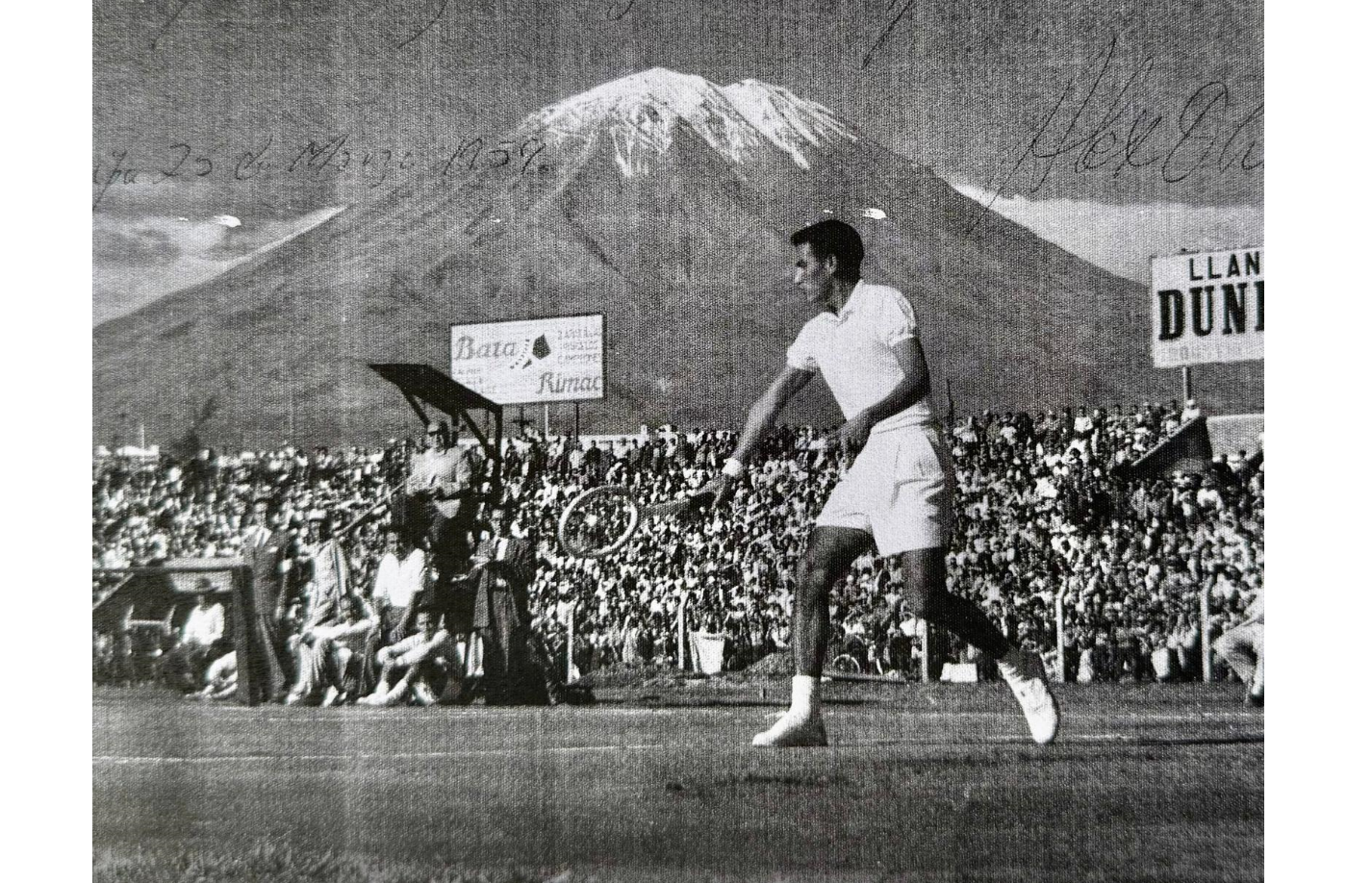 Alejandro Olmedo en Arequipa. Foto: Difusión.