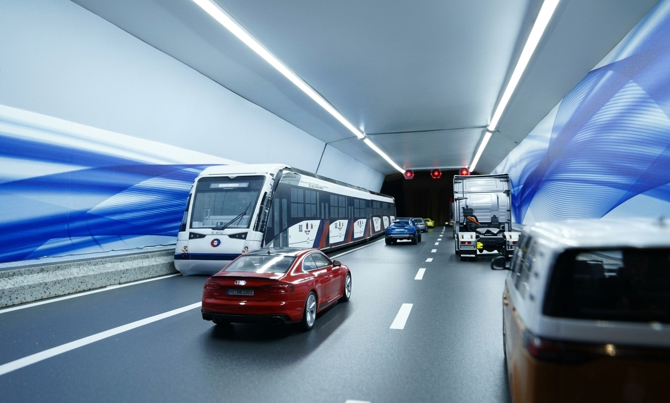 Este megaproyecto, liderado por la constructora Mota-Engil, mejorará la movilidad al reducir el tiempo de viaje de 50 a 5 minutos entre Santos - Guarujá. Foto: El Observador