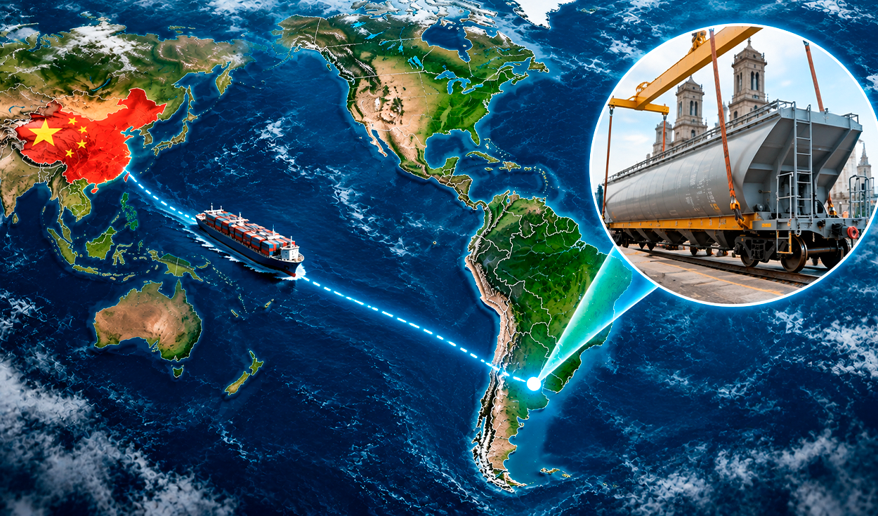 China fabricó nuevos vagones que transportan 55 toneladas cada uno para este país de América Latina: impulsan una de sus principales exportaciones