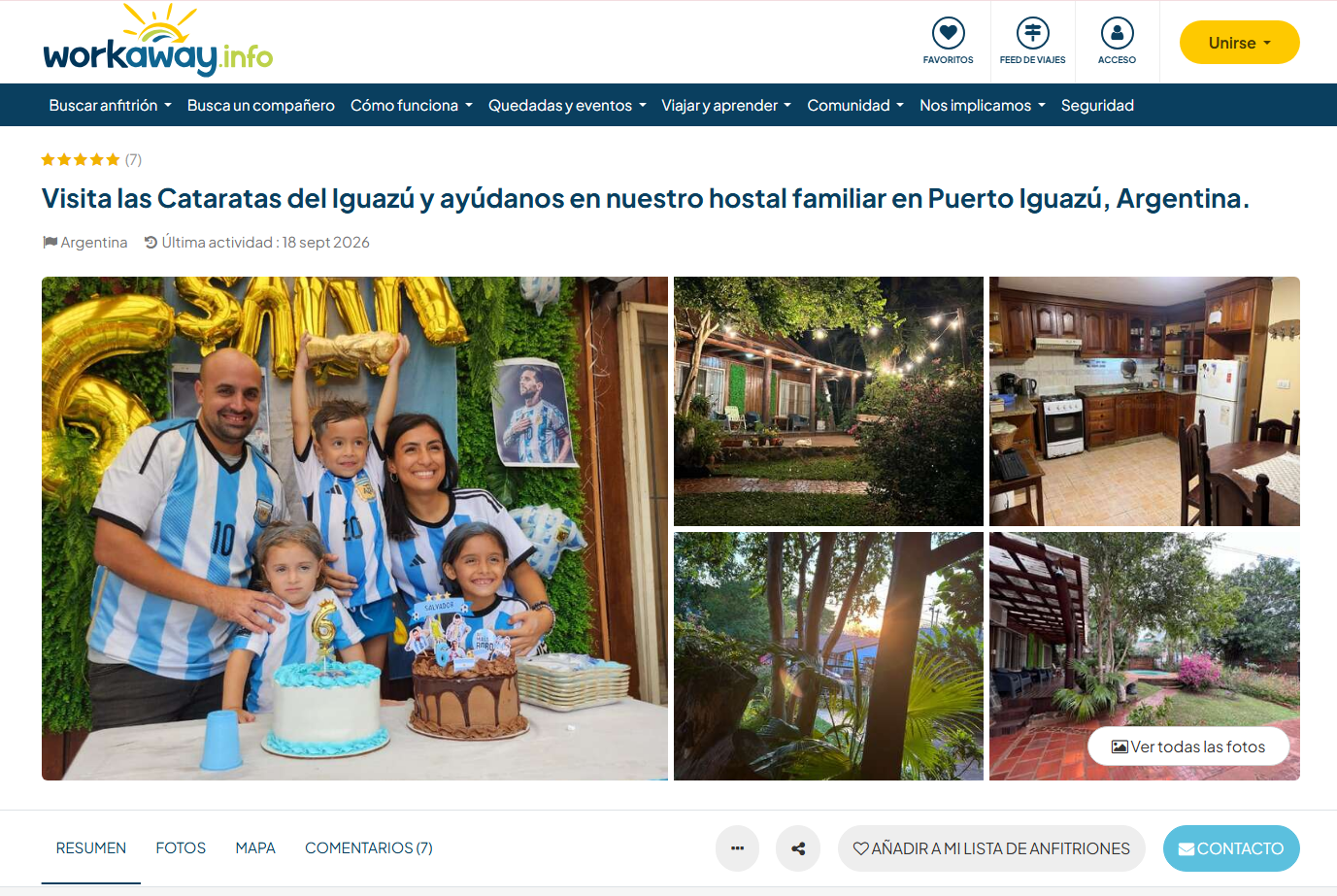 Se requiere una estadía mínima de tres semanas y un cupo limitado de dos colaboradores en el voluntariado cerca de las Cataratas de Iguazú. Foto: Workaway