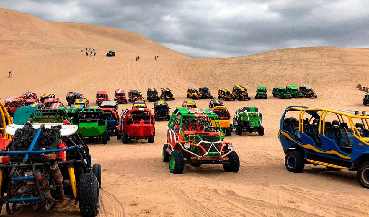 Mincetur y Dircetur Ica aclaran las condiciones para operar vehículos tubulares en Huacachina
