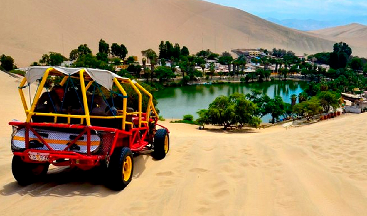 Fiscalía alerta “peligro inminente” por tubulares que circulan en las dunas de Huacachina