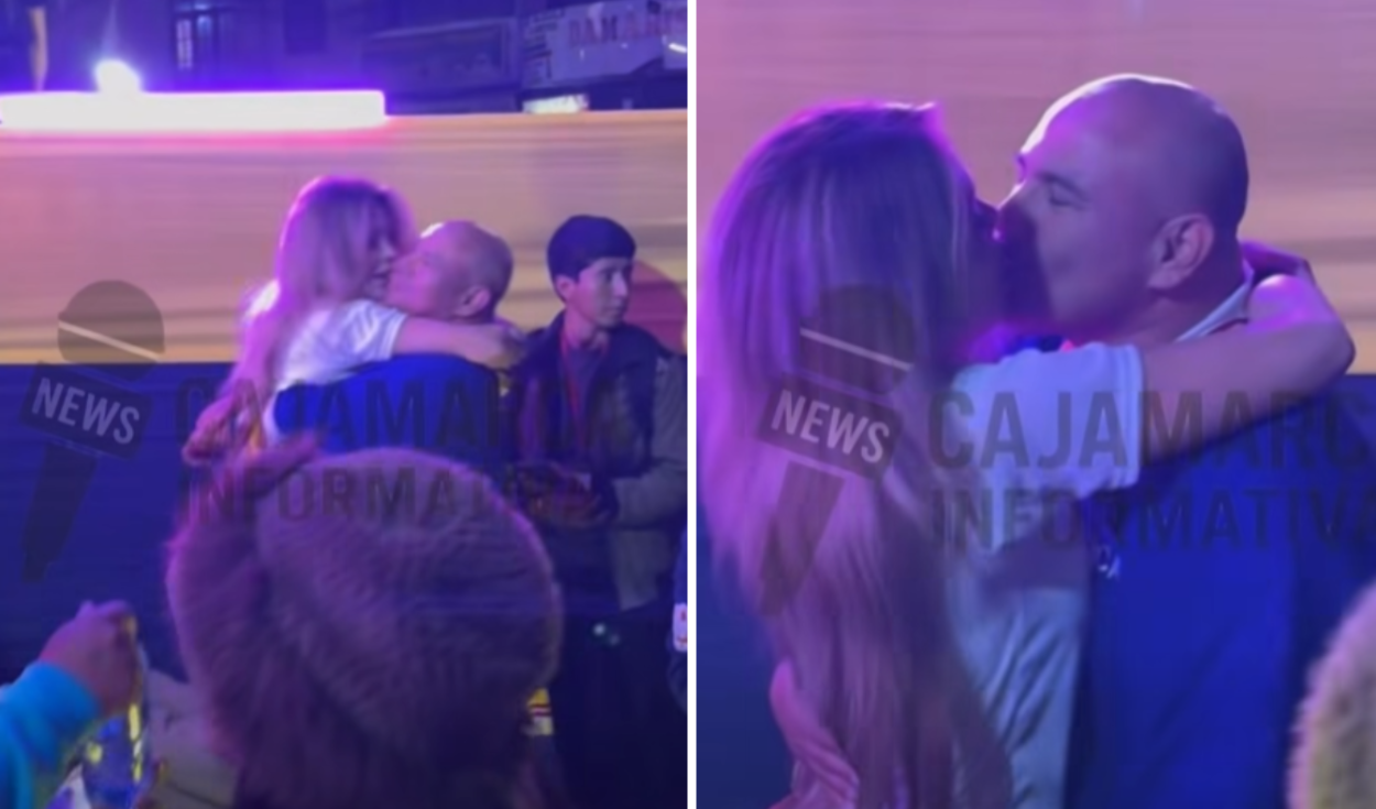 Excongresista Joaquín Ramírez es captado besando a Sheyla Rojas pese a no confirmar su relación