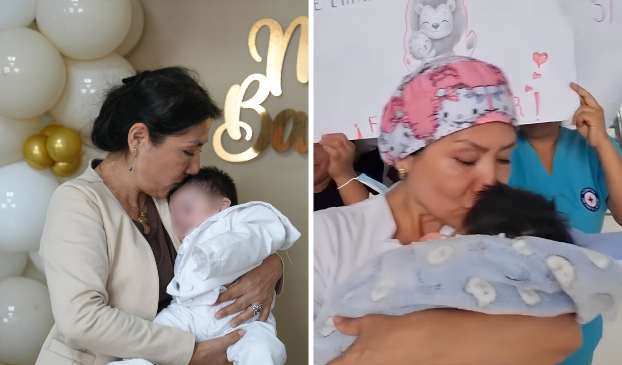 Toñito ya tiene hogar: bebé abandonado queda bajo cuidado de enfermera tras autorización del MIMP